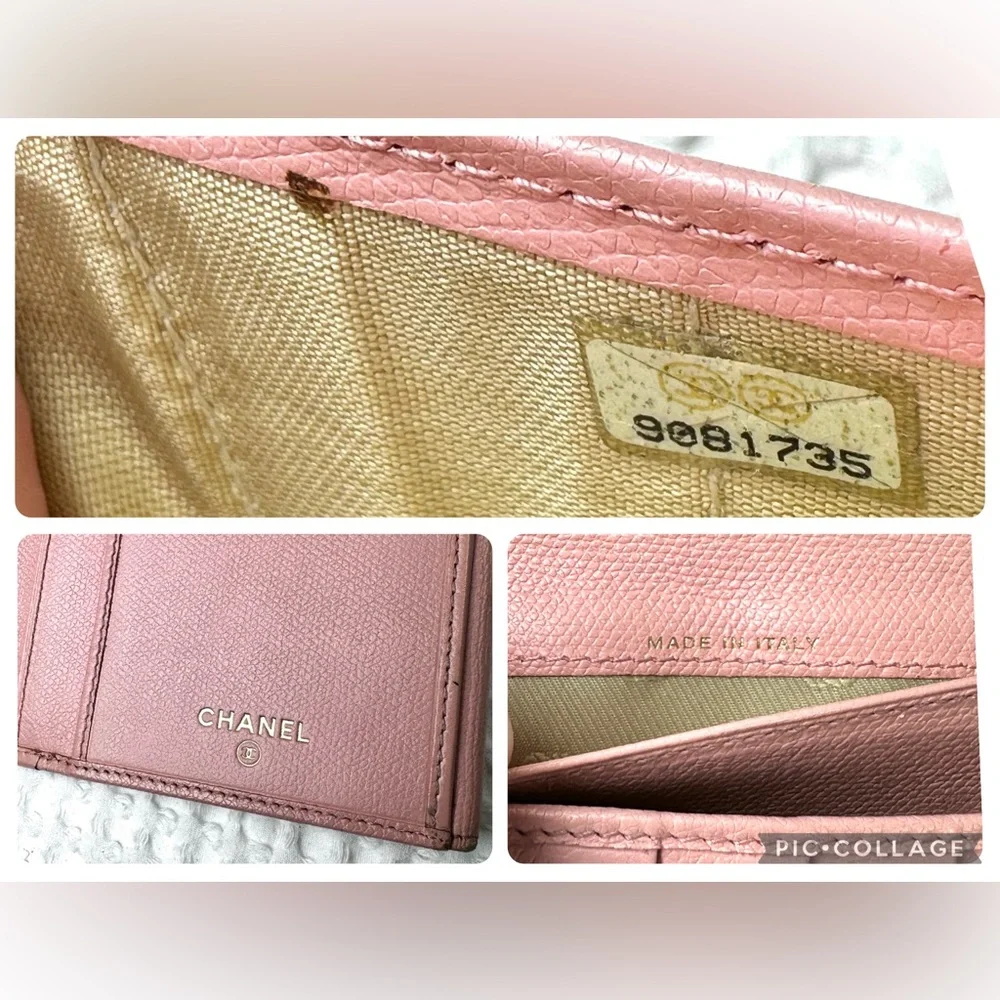 💖Vintage CHANEL Button Wallet